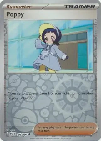 OBF193/197 - Poppy Reverse Holo