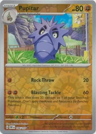 OBF106/197 - Pupitar Reverse Holo