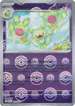 BLK039/086PB - Reuniclus Poke Ball
