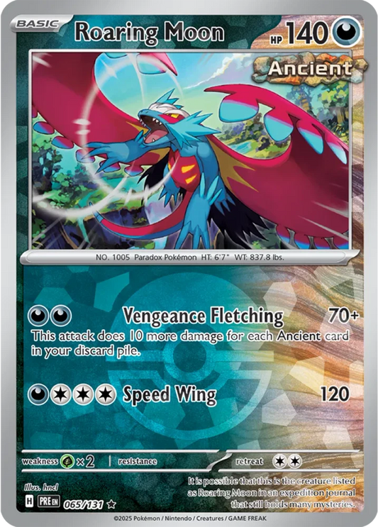 PRE065/131PB - Roaring Moon Poke Ball