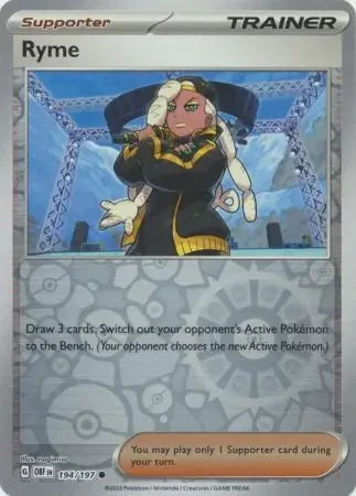 OBF194/197 - Ryme Reverse Holo