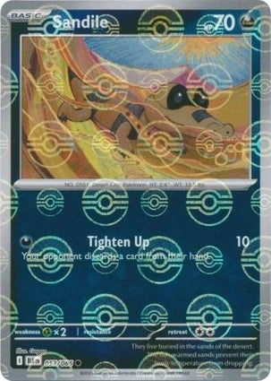 BLK057/086PB - Sandile Poke Ball