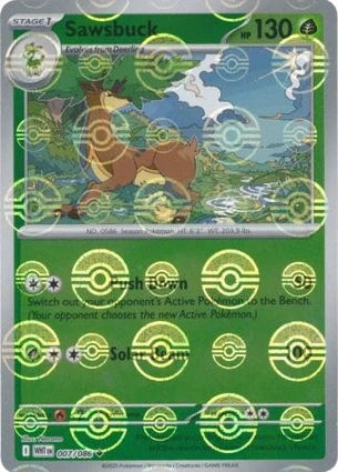 WHT007/086PB - Sawsbuck Poke Ball