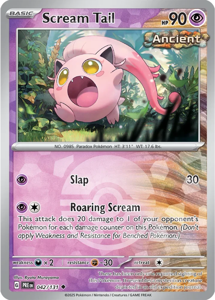 PRE042/131PB - Scream Tail Poke Ball