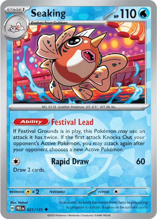 PRE021/131PB - Seaking Poke Ball