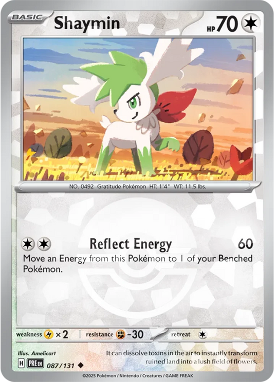 PRE087/131PB - Shaymin Poke Ball