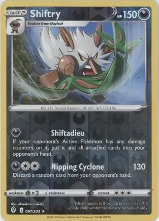 EVS097/203 - Shiftry Reverse Holo