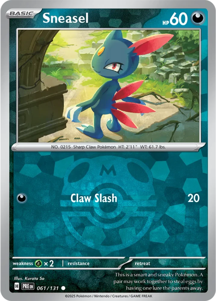 PRE061/131MB - Sneasel Master Ball