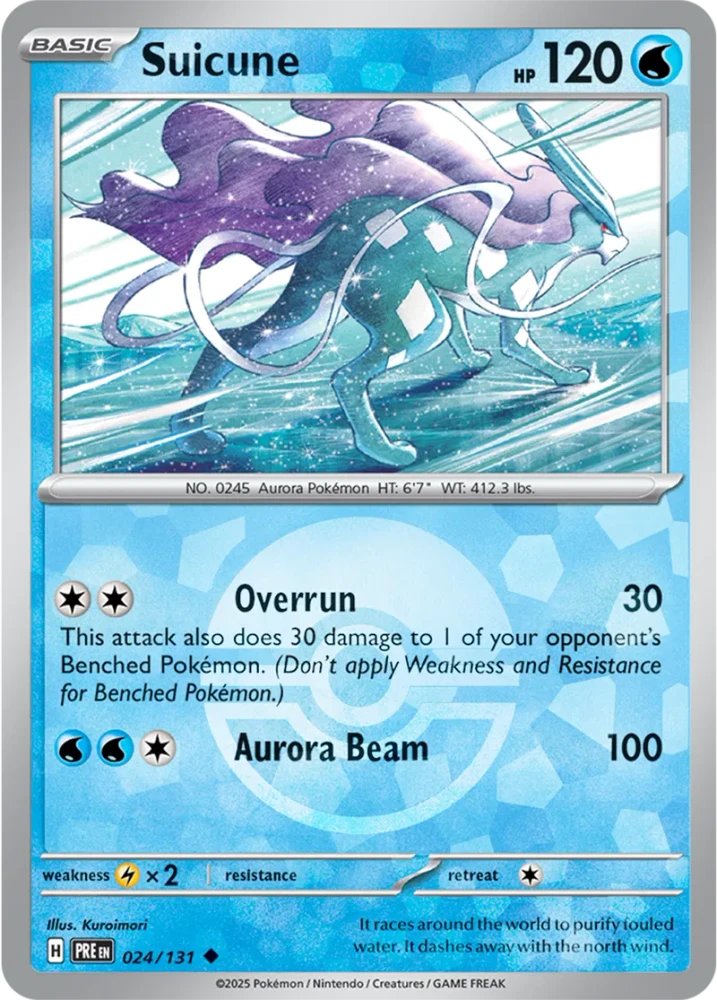 PRE024/131PB - Suicune Poke Ball