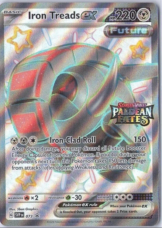 SVP073PFS - Iron Treads ex Paldean Fates Stamp
