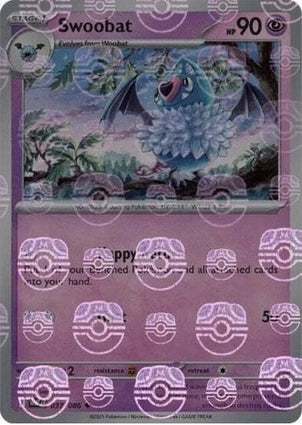 WHT037/086MB - Swoobat Master Ball