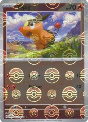 WHT011/086PB - Tepig Poke Ball