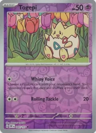 OBF083/197 - Togepi Reverse Holo