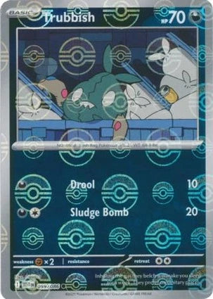 WHT059/086PB - Trubbish Poke Ball