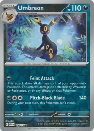OBF130/197 - Umbreon Reverse Holo
