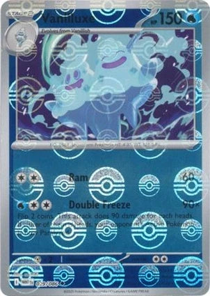 WHT029/086PB - Vanilluxe Poke Ball