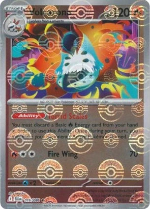 BLK016/086PB - Volcarona Poke Ball