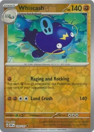 OBF109/197 - Whiscash Reverse Holo