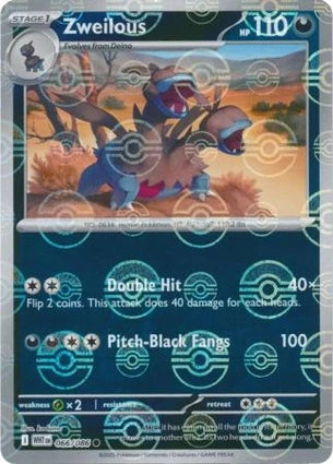 WHT066/086PB - Zweilous Poke Ball